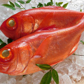 獲れたての味!「キンメダイ(フィレ)」と葉にんにくソースセット メイン写真
